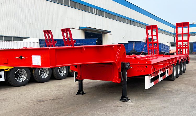 Low Bed Semi Trailer | Low Bed Truck for Sale in Angola
