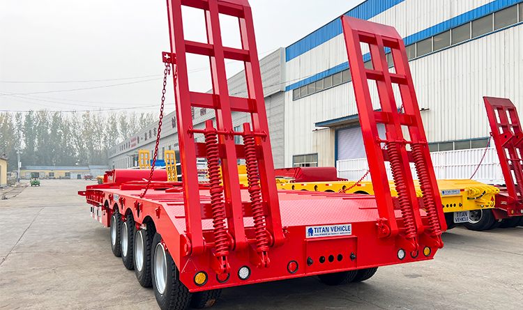 Low Bed Semi Trailer | Low Bed Truck for Sale in Angola