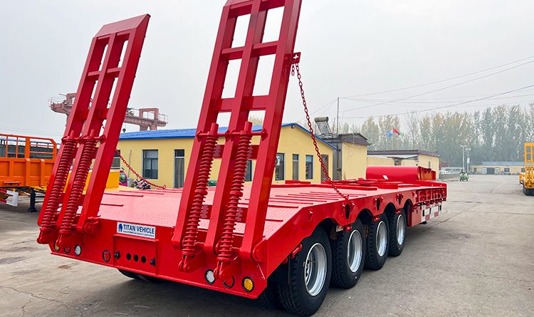 Low Bed Semi Trailer | Low Bed Truck for Sale in Angola