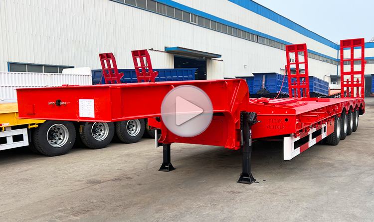 Low Bed Semi Trailer | Low Bed Truck for Sale in Angola