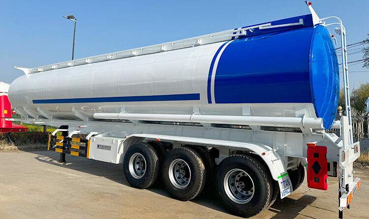 3 Axle Fuel Tanker Trailer for Sale in Luanda Angola