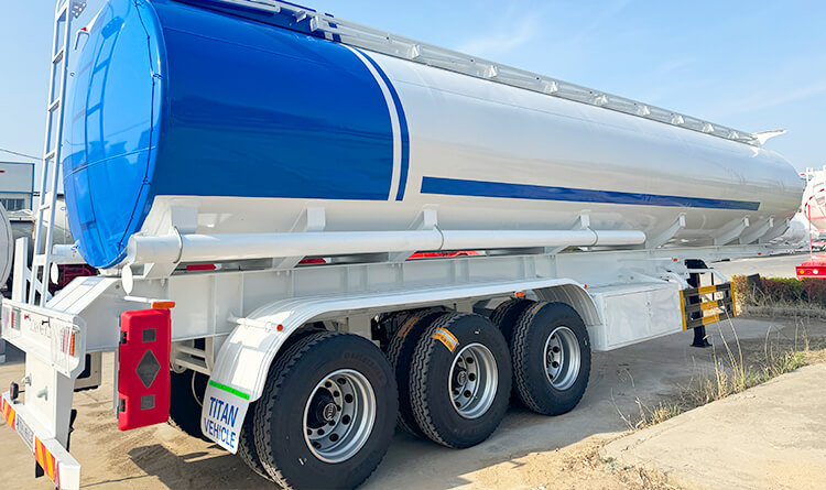 3 Axle Fuel Tanker Trailer for Sale in Luanda Angola