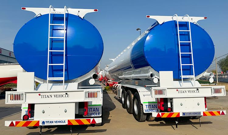 3 Axle Fuel Tanker Trailer for Sale in Luanda Angola