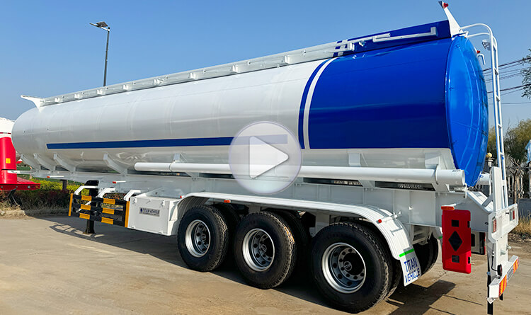3 Axle Fuel Tanker Trailer for Sale in Luanda Angola