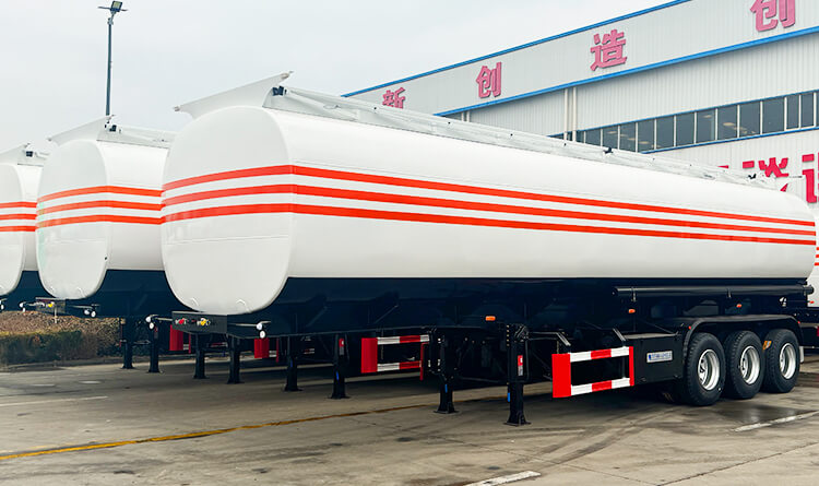 45000 Liters Diesel Tanker Trailer for Sale in Angola