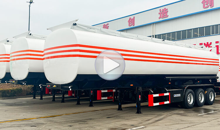 45000 Liters Diesel Tanker Trailer for Sale in Angola