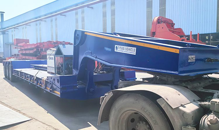 Lowboy Semi Trailer for Sale in Angola