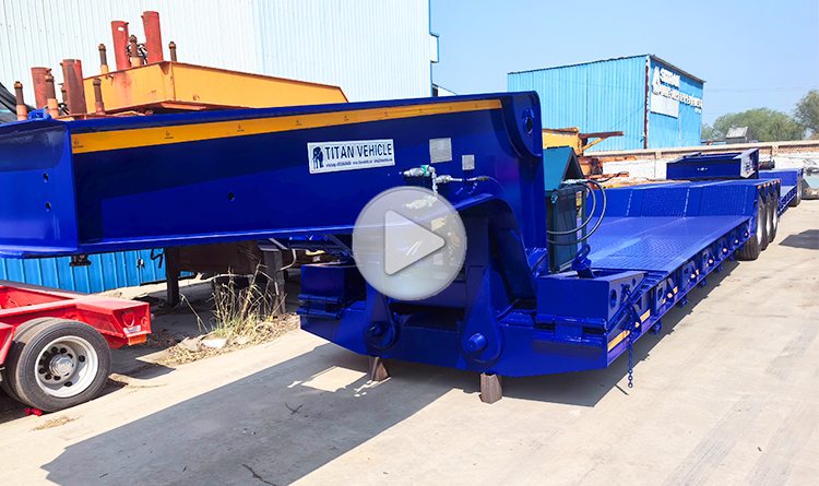 Lowboy Semi Trailer for Sale in Angola