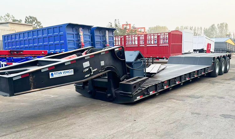 Lowboy Tractor Trailer for Sale in Angola