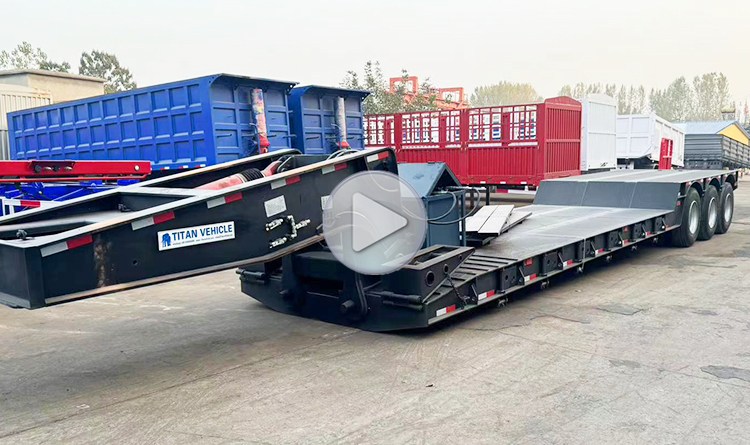 Lowboy Tractor Trailer for Sale in Angola