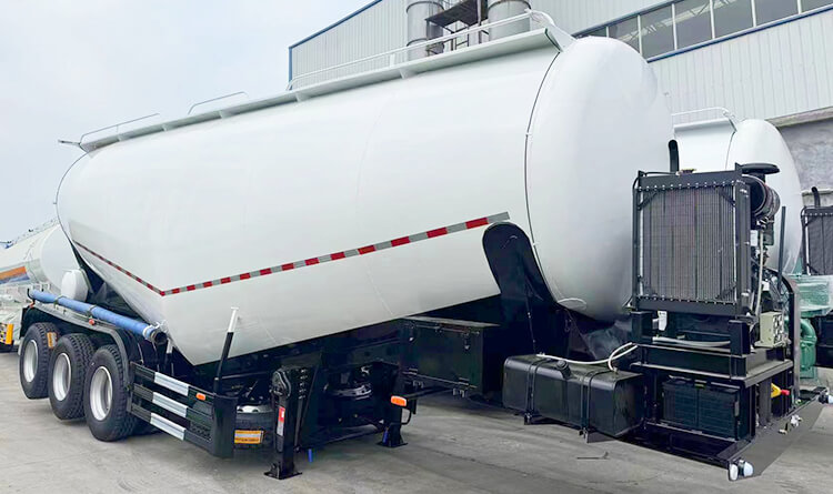 3 Axle Cement Bulker Truck Trailer for Sale in Angola