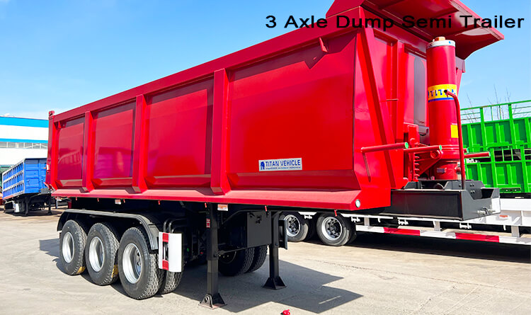 End Dump Trailer for Sale in Angola