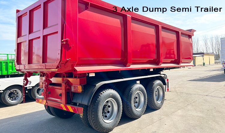 End Dump Trailer for Sale in Angola