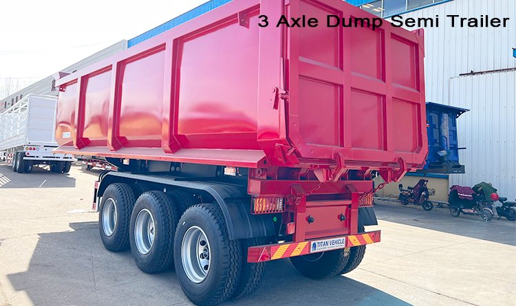 End Dump Trailer for Sale in Angola