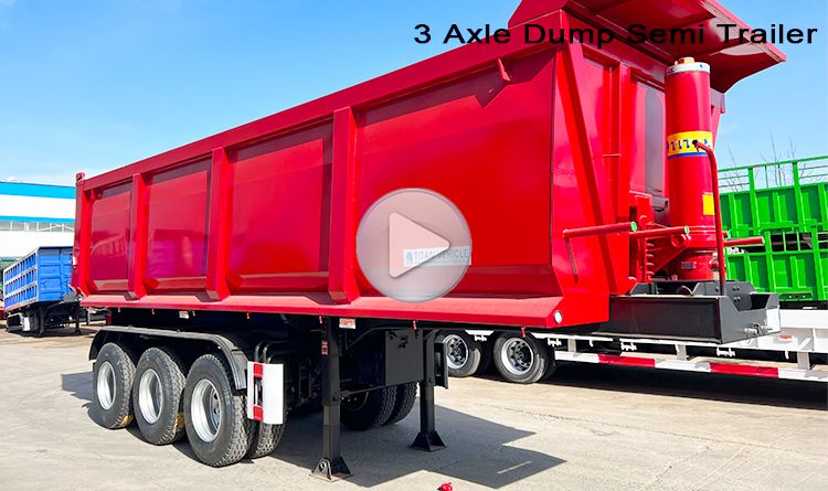 End Dump Trailer for Sale in Angola