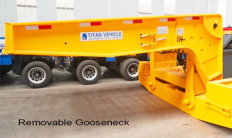 Hydraulic Low Bed Trailer for Sale in Angola