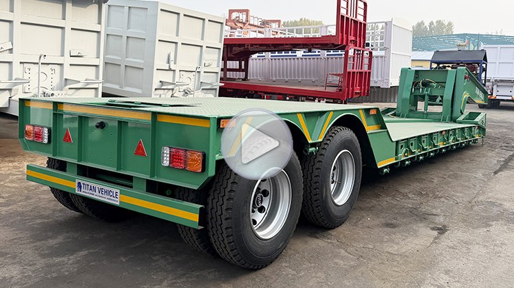 2 Axle Detachable Gooseneck Trailer for Sale in Angola