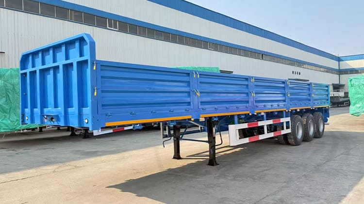 Tri Axle Drop Side Trailer for Sale in Luanda Angola