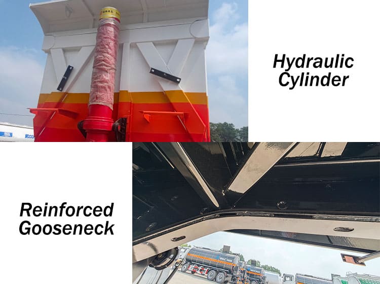 Hydraulic Dumper Trailer for Sale in Angola