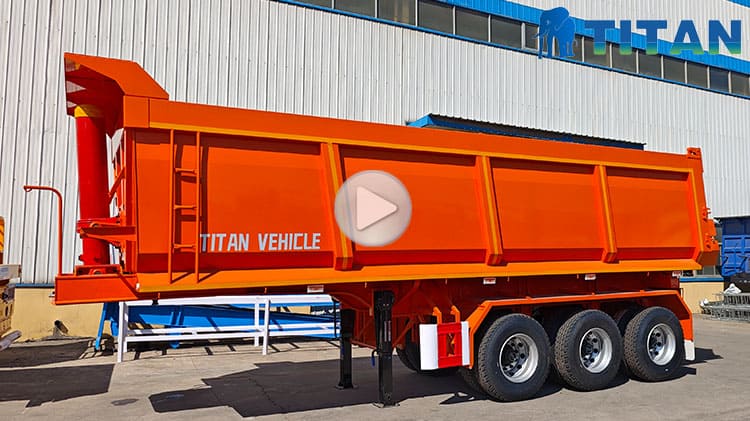 Tipper Semi Trailer for Sale in Angola Luanda