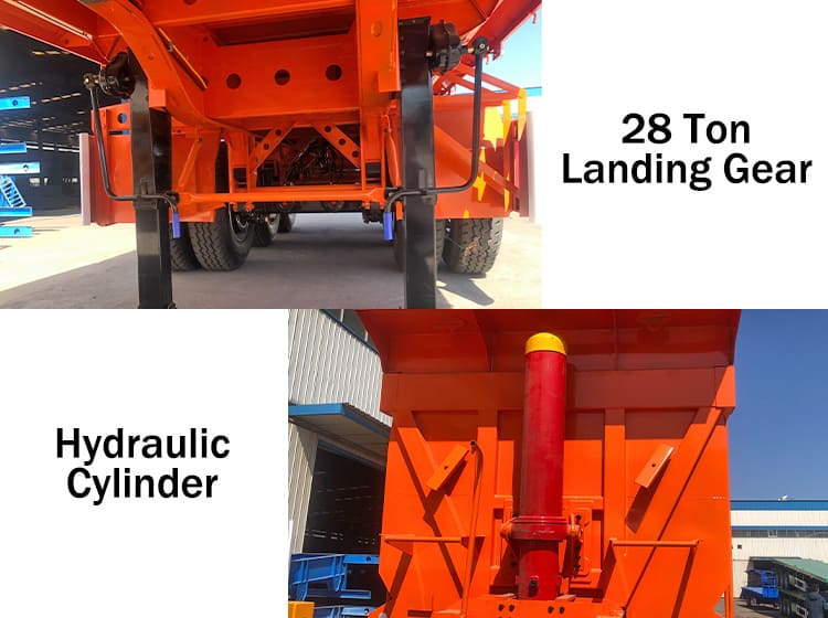 Tipper Semi Trailer for Sale in Angola Luanda