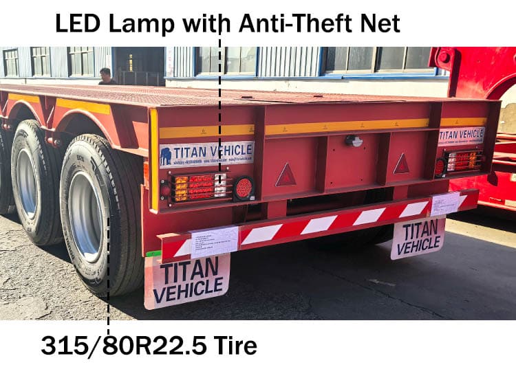 100 Ton Removable Gooseneck Trailer for Sale in Angola
