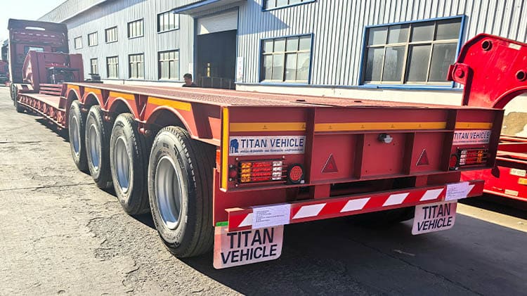 100 Ton Removable Gooseneck Trailer for Sale in Angola