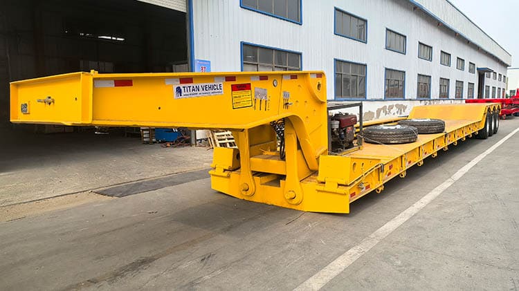 80 Ton Lowboy Truck Trailer for Sale in Angola