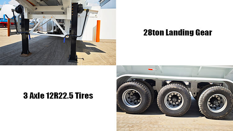 3 Axle Petrol Palm Oil Tanker Trailer for Sale in Angola
