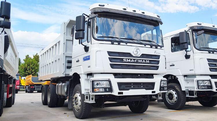 shacman f3000 dump truck in Angola
