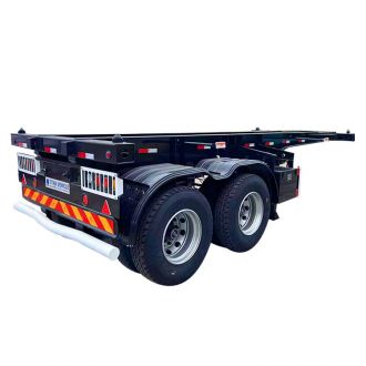 20 Ft Skeletal Semi Trailer