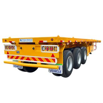 3 Axle Flatbed Trailer