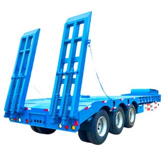 60 Ton 3 Axle Low Bed Trailer