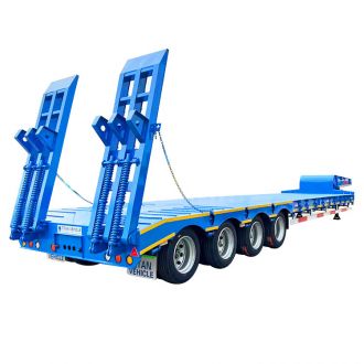4 Axle Low Bed Semi Trailer