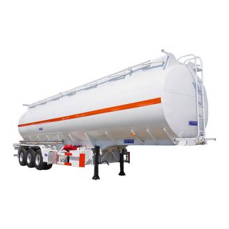 3 Compartments 45000 Liters Semi Trailer Fuel Tank