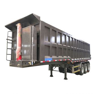 3 Axle 35 CBM Dump Semi Trailer