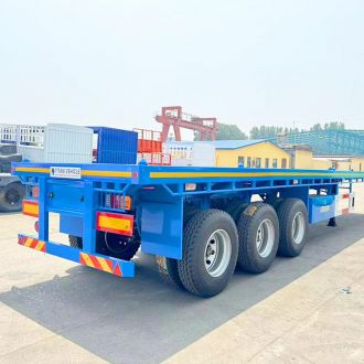 40 Ft Flatbed Tractor Trailer 