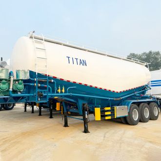 3 Axle Bulk Cement Tanker Semi Trailer