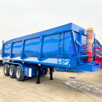 3 Axle U Shape Dump Semi Trailer