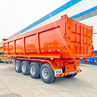 4 Axle Tipper Semi Trailer
