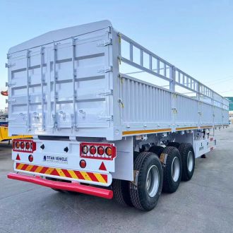 3 Axle 60 Ton Fence Semi Trailer