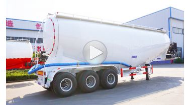3 Axle Bulk Cement Tanker Truck